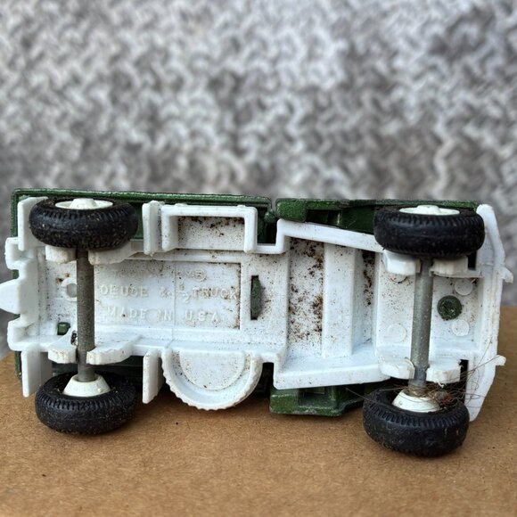 Vintage TOOTSIETOY Tootsie Toy Deuce Half Truck & Trailer Army 1960's 1970's Lot - Picture 9 of 10